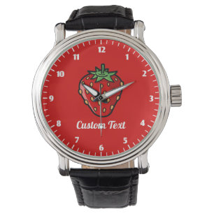 Strawberry Icon Wrist Watch