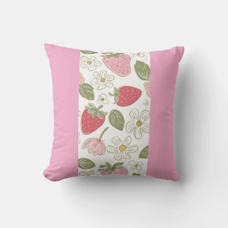 strawberry interior decorating cushion