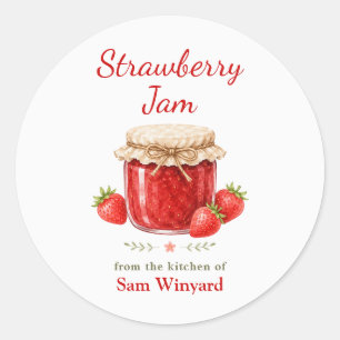 Strawberry Jam From the Kitchen Of Label