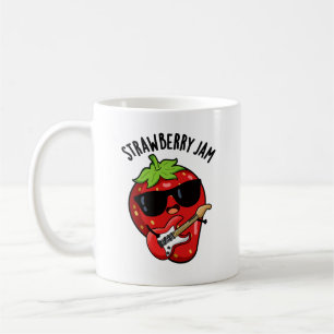 Strawberry Jam Funny Fruit Pun Coffee Mug