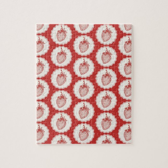 Strawberry Jigsaw Puzzle (Vertical)