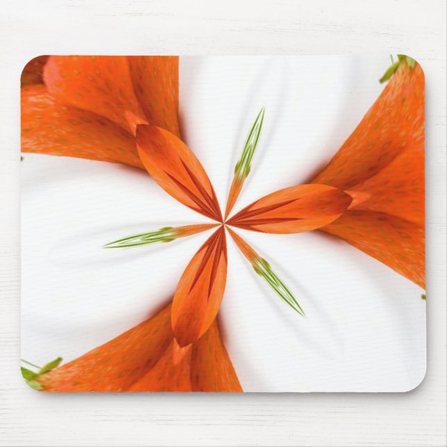 strawberry kaleidoscope mousepad (Front)