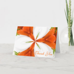 strawberry kaleidoscope thank You Note Card
