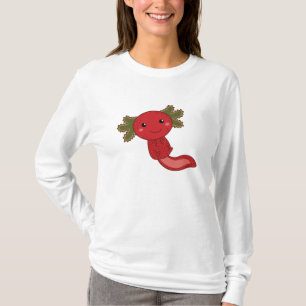 Strawberry Kawaii Axolotl Berry Cute T-Shirt