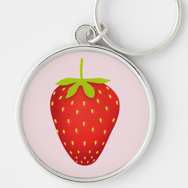 Strawberry Keychain (Front)