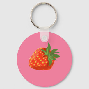 Strawberry Keychain