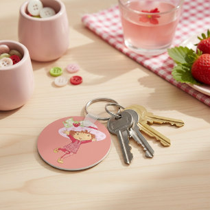 Strawberry Keychain