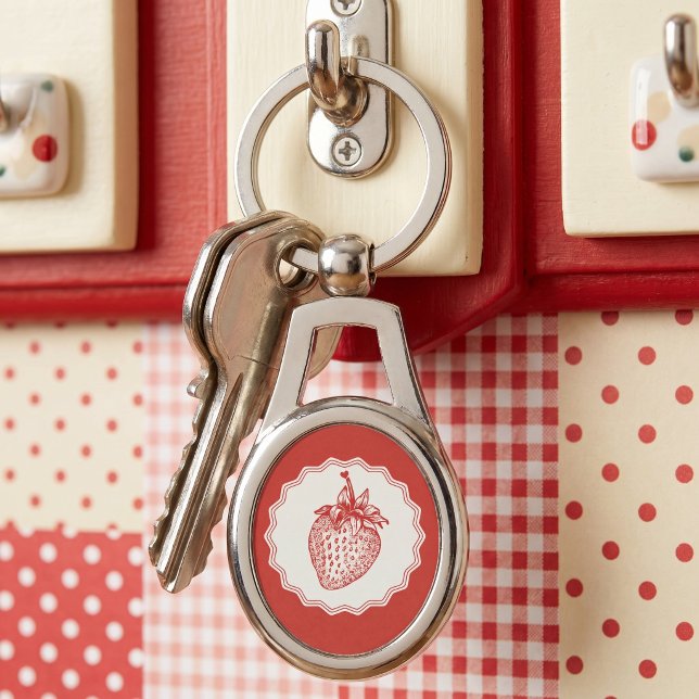 Strawberry Keychain (Creator Uploaded)