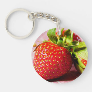 Strawberry Keychain