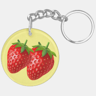 Strawberry Keychain