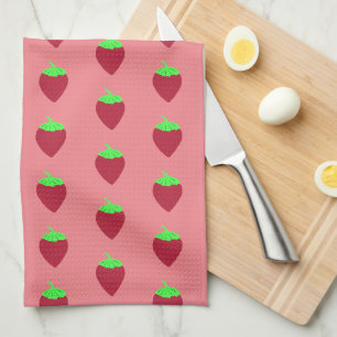 Strawberry kitchen towel