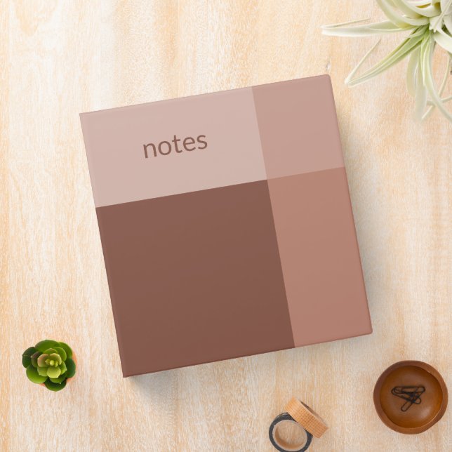 Strawberry Latte Clean Girl Customizable Binder (In Situ)