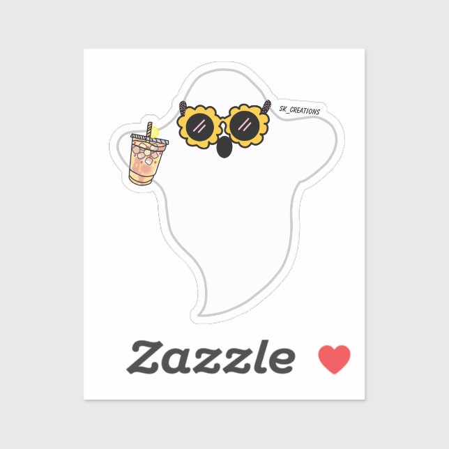 Strawberry Lemonade Ghost (Sheet)