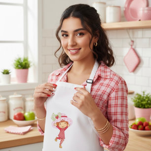 Strawberry Long Apron
