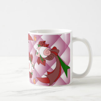 Strawberry Love Mug Pink Quilt