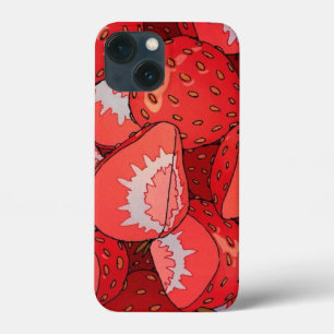 Strawberry lover gift iPhone 13 mini case
