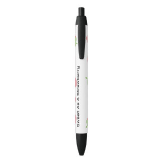 Strawberry Lover Gift Pen, Black Ink Pen