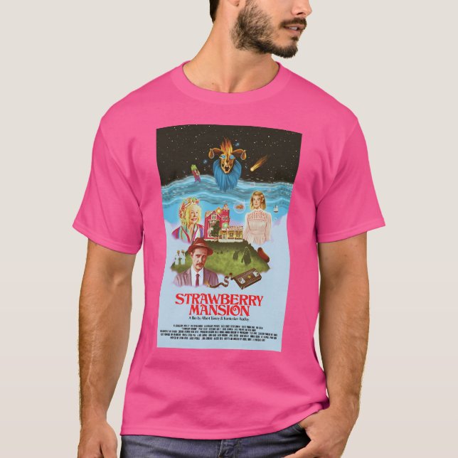 Strawberry Mansion Release Poster T-Shirt (Front)