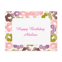 Strawberry,Matcha,Chocolate And Ube Mochi Doughnut