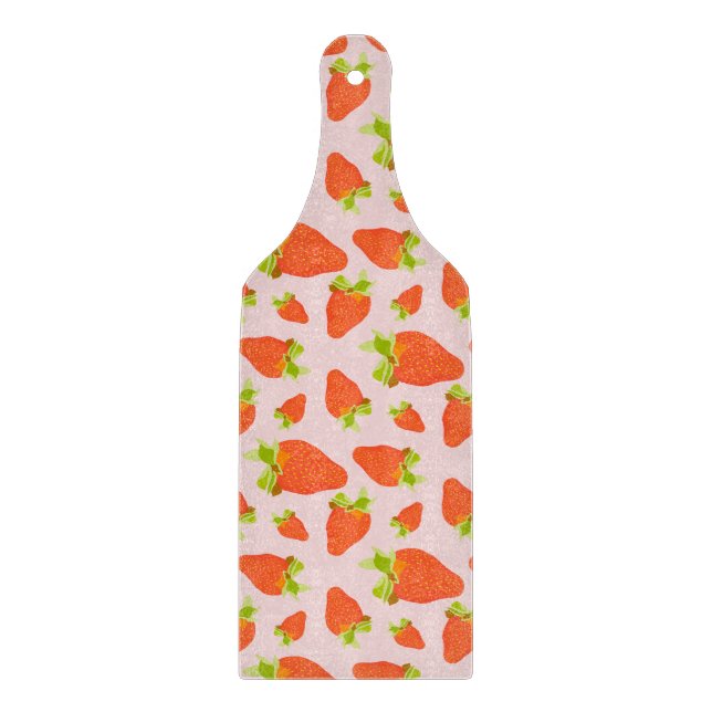 Strawberry Milk Cutting Board (Front)