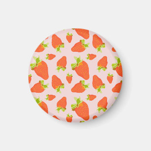 Strawberry Milk Magnet