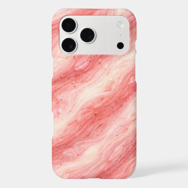 Strawberry Milkshake Marble Texture (Verso)