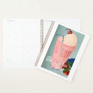 Strawberry Milkshake Planner
