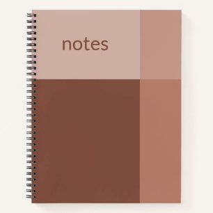 Strawberry Mocha Latte Customizable Notebook