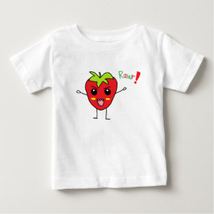 Strawberry Monster Baby T-Shirt