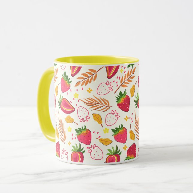 Strawberry Mug (Front Left)