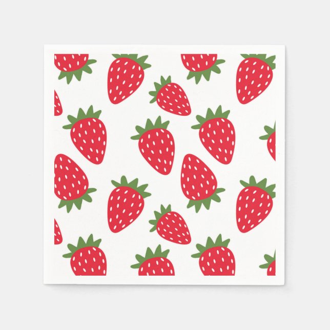Strawberry Napkins (Front)