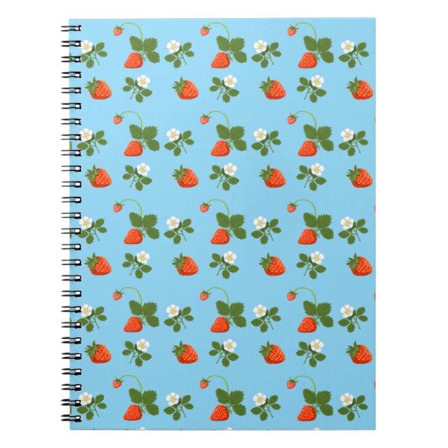 Strawberry Notebook (Front)