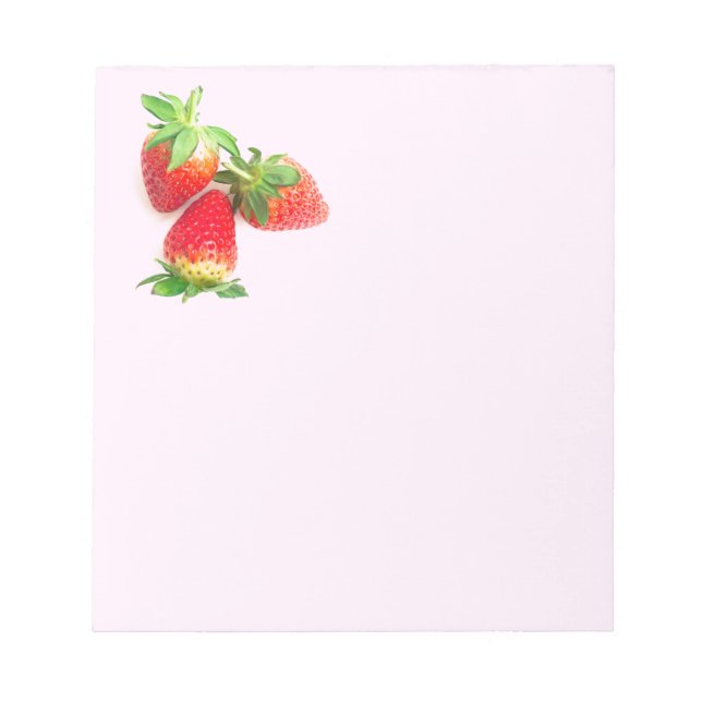 Strawberry Notepad (Front)