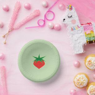 Strawberry Paper Bowls Paper Plate