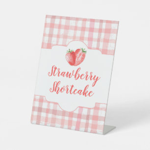 Strawberry Party Sign   Strawberry Birthday Sign