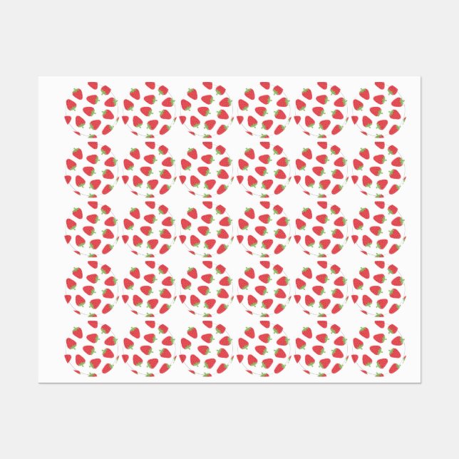 Strawberry pattern (Sheet)