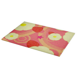 Strawberry Pattern 2 Cutting Board