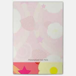 Strawberry Pattern 2 Post-it Notes