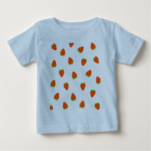 strawberry pattern baby T-Shirt