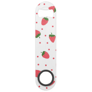 Strawberry pattern bar key