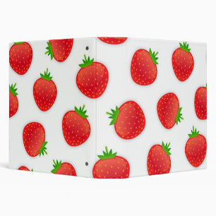 Strawberry pattern binder