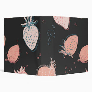 Strawberry pattern binder