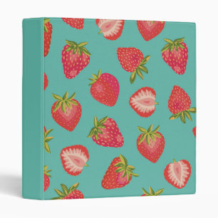 Strawberry pattern binder