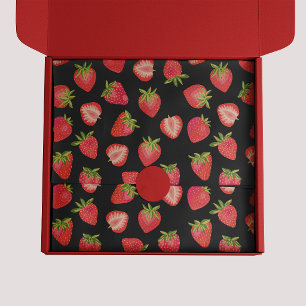 Strawberry Pattern Tissue Paper