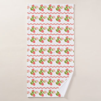 Strawberry pattern trellis spring summer host