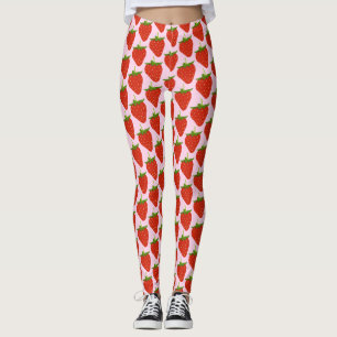 Strawberry Patterns Women Leggings