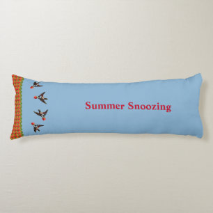 Strawberry Pickers Body Pillow