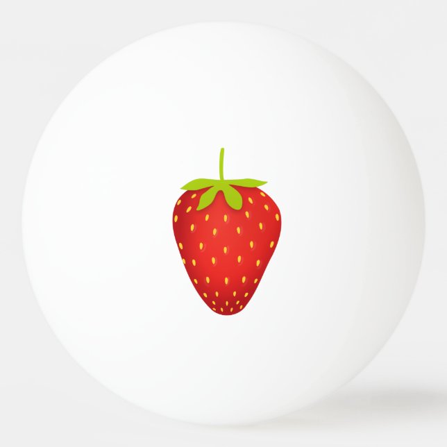 Strawberry Ping Pong Ball (Front)