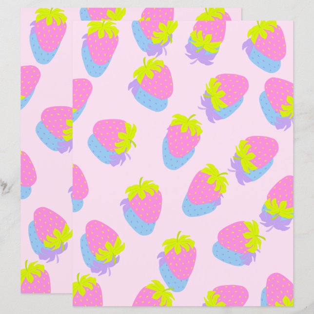 Strawberry Pink (Front/Back)