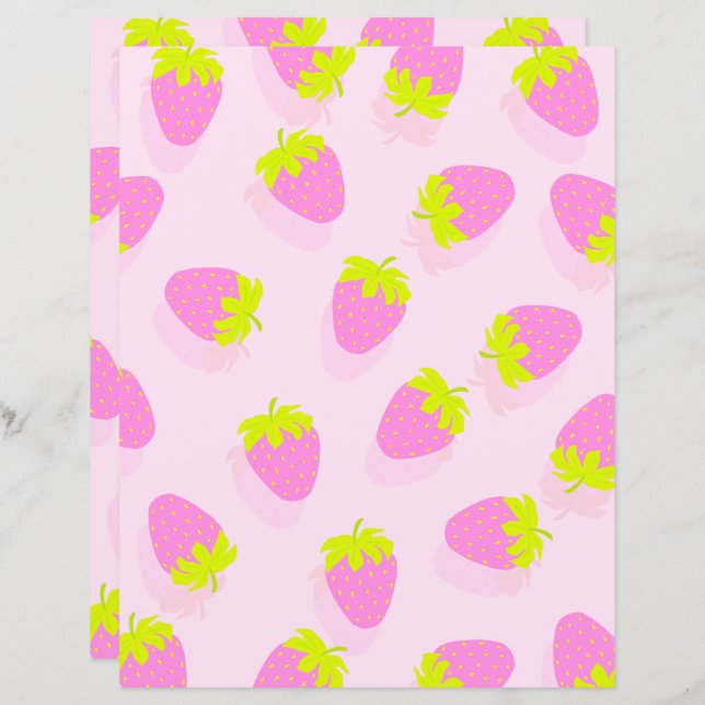 Strawberry Pink (Front/Back)